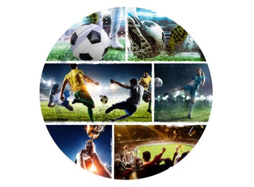 Papptallerken, KICK IT 23 cm