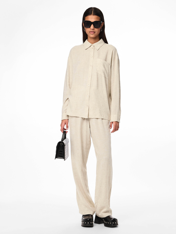 PCPIA LS LOOSE SHIRT WVN NOOS - Image 4