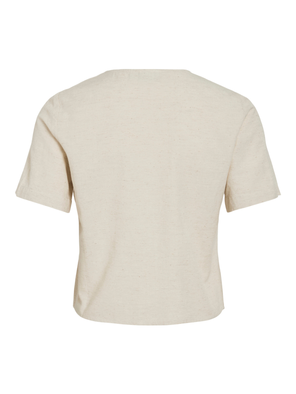 VIPRISILLA V-NECK S/S POCKET TOP - Image 3