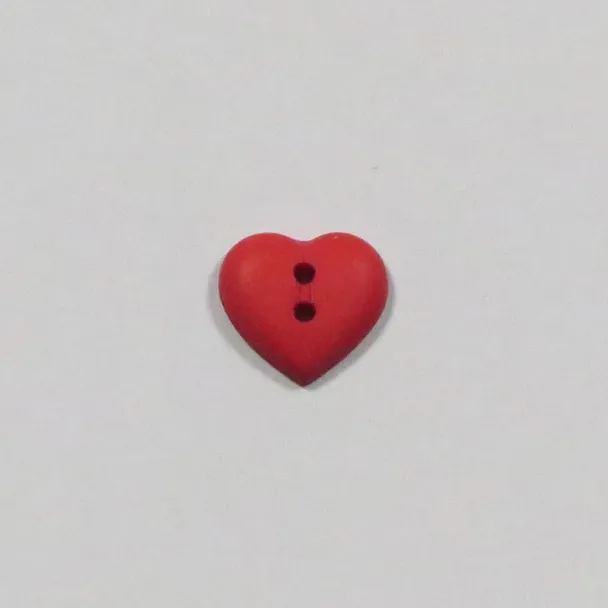Knapp Hjerte Plast 12mm - Image 3