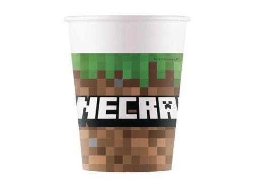 Pappkopp MINECRAFT 8 stk