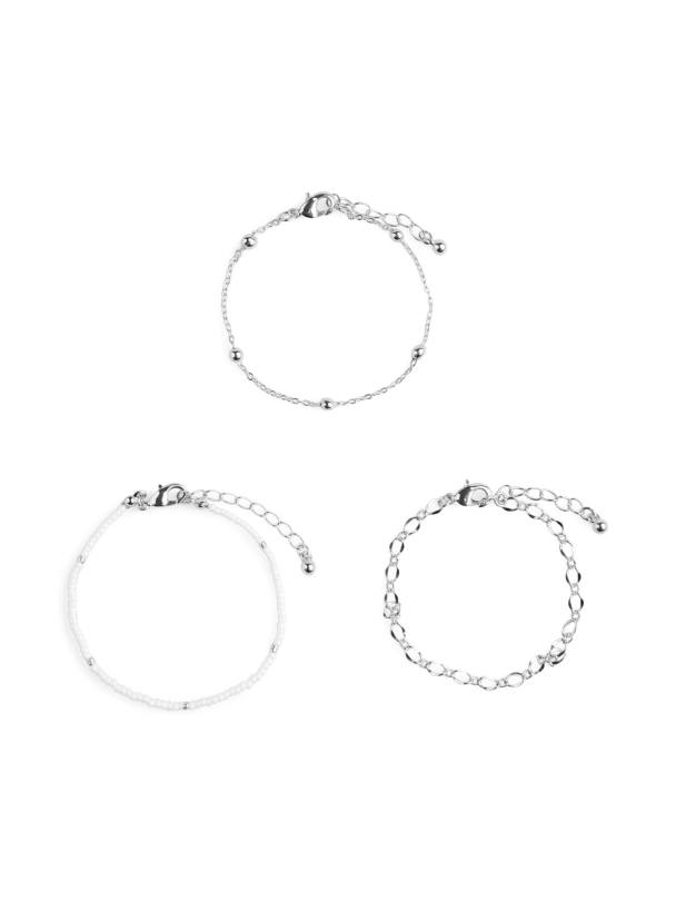 PCFEMSA J 3-PACK BRACELET