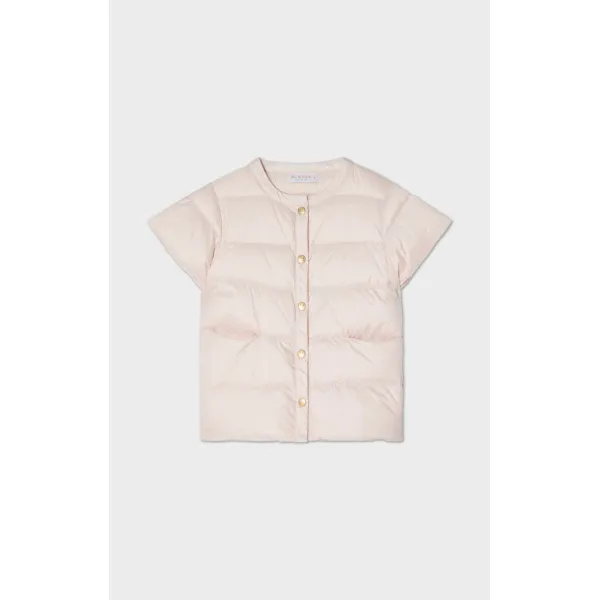 Indie Light Pink Down Vest   |   Indie Light Pink Down Vest fra Busnel