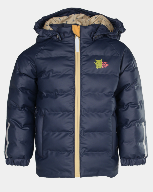 Regnboblejakke Dis - Marine - Image 1