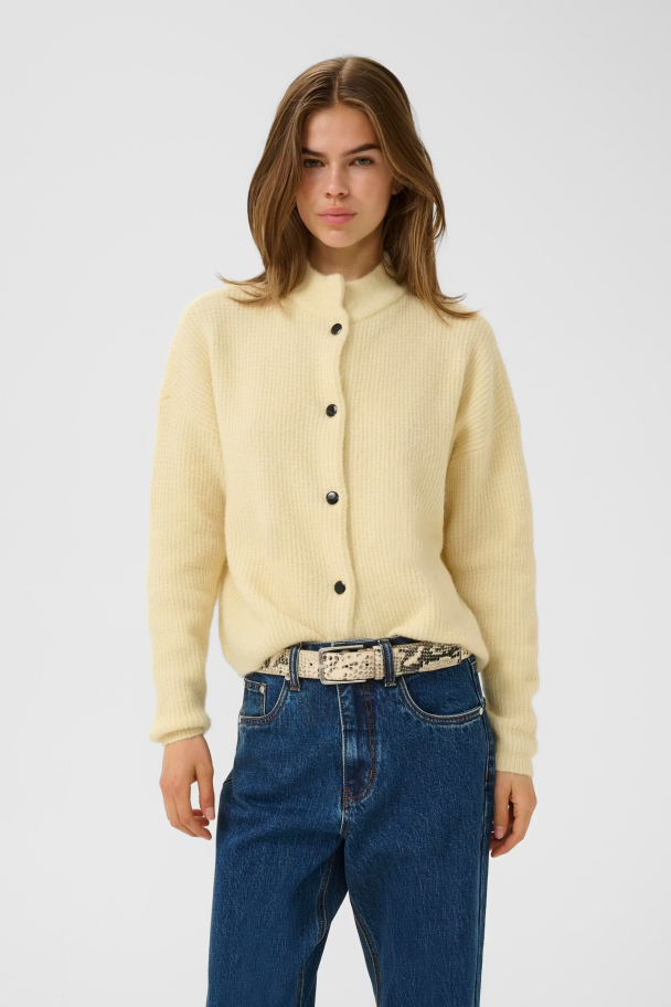 Alpha short cardigan - Frozen Dew Melange - Image 4