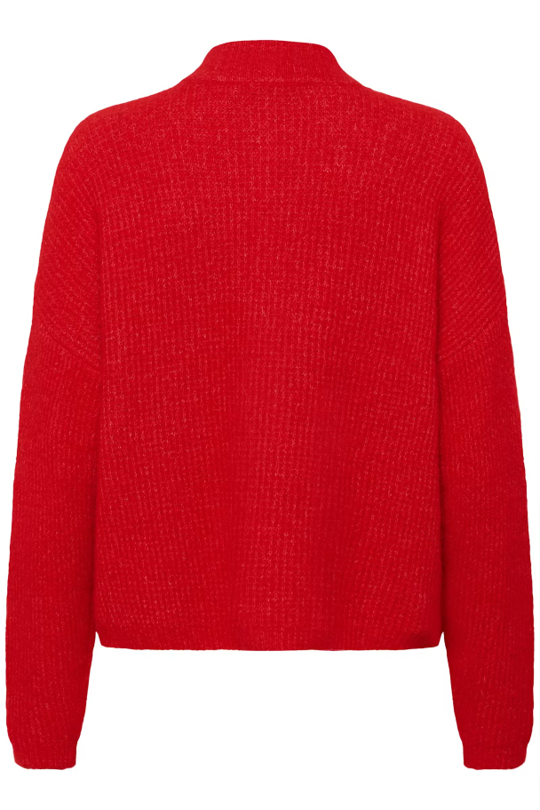 Alpha short cardigan - Postbox Melange  - Image 2