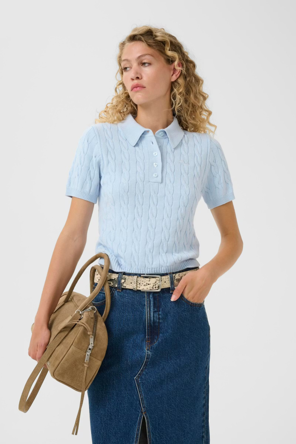 Thilla Polo Pullover - Blue Finch - Image 4