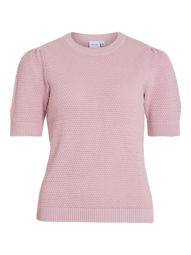 VIDALO O-NECK S/S KNIT TOP - NOOS - Image 1