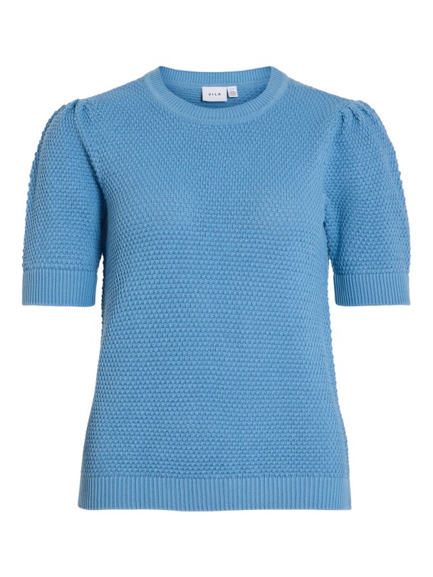 VIDALO O-NECK S/S KNIT TOP - NOOS - Image 1