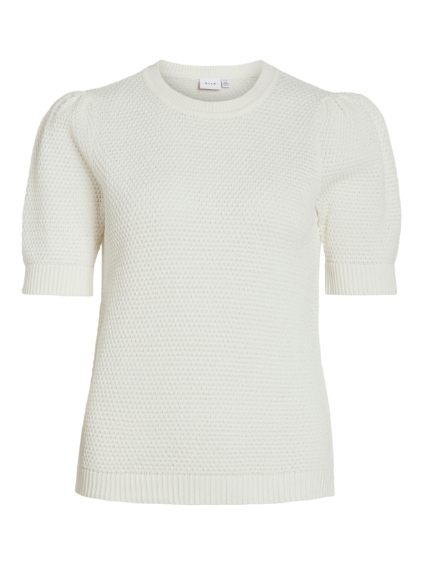 VIDALO O-NECK S/S KNIT TOP - NOOS - Image 1