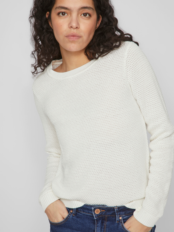 VIDALO O-NECK L/S KNIT TOP- NOOS - Image 6