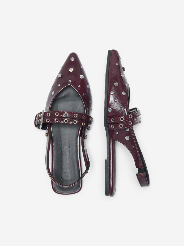 ONLAURA-5 PU SLINGBACK BUCKLE BALLARINA - Image 1