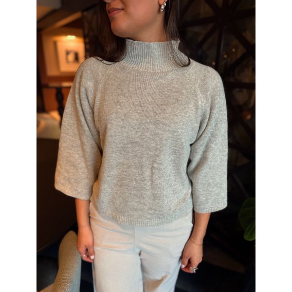 Stephanie Sweater - Pearl Grey