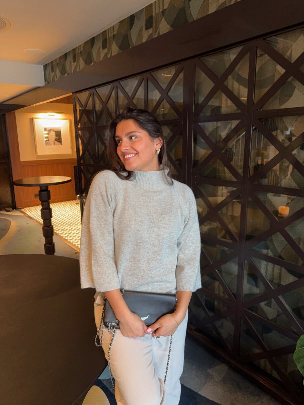 Stephanie Sweater - Pearl Grey - Image 3