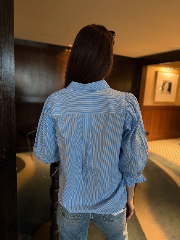 Amy Shirt - Seaside Stripe  - Image 5