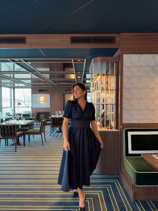 Maria Dress - Marine  - Image 3
