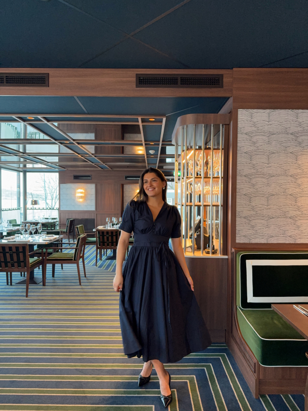 Maria Dress - Marine  - Image 6