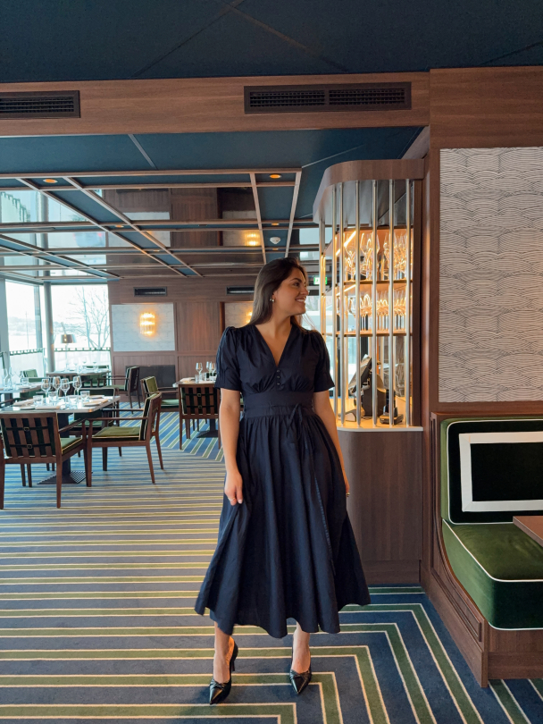 Maria Dress - Marine  - Image 7