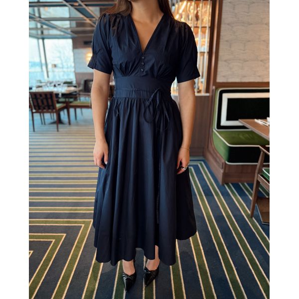 Maria Dress - Marine 