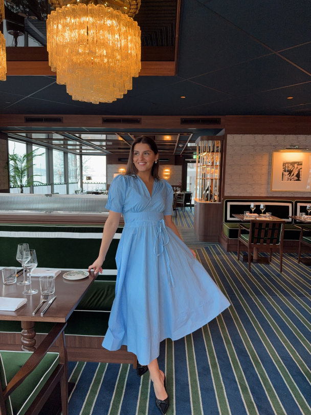 Maria Dress - Seaside Stripe  - Image 3