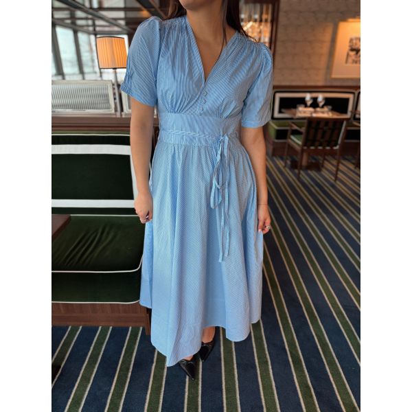 Maria Dress - Seaside Stripe 