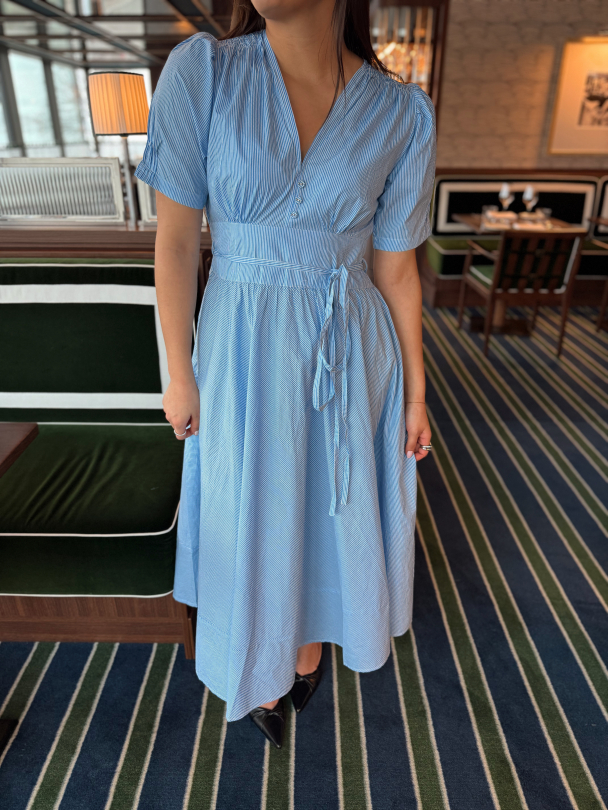 Maria Dress - Seaside Stripe  - Image 1