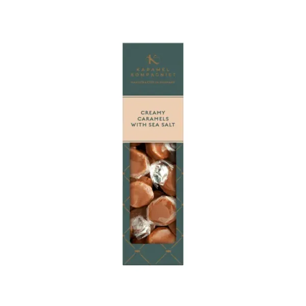 Creamy Caramels with sea salt 138g, Karamel Kompagniet