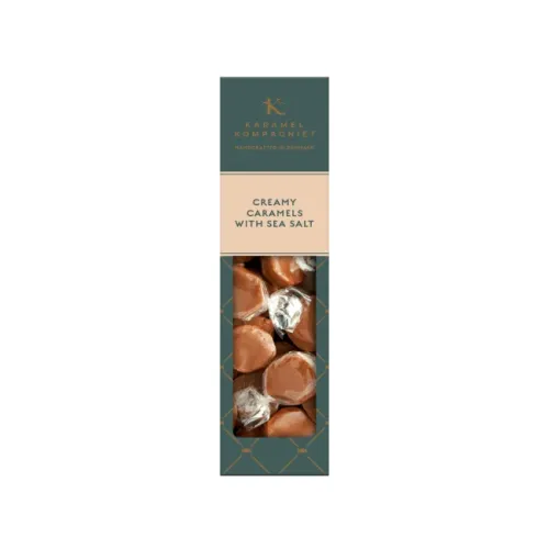 Creamy Caramels with sea salt 138g, Karamel Kompagniet