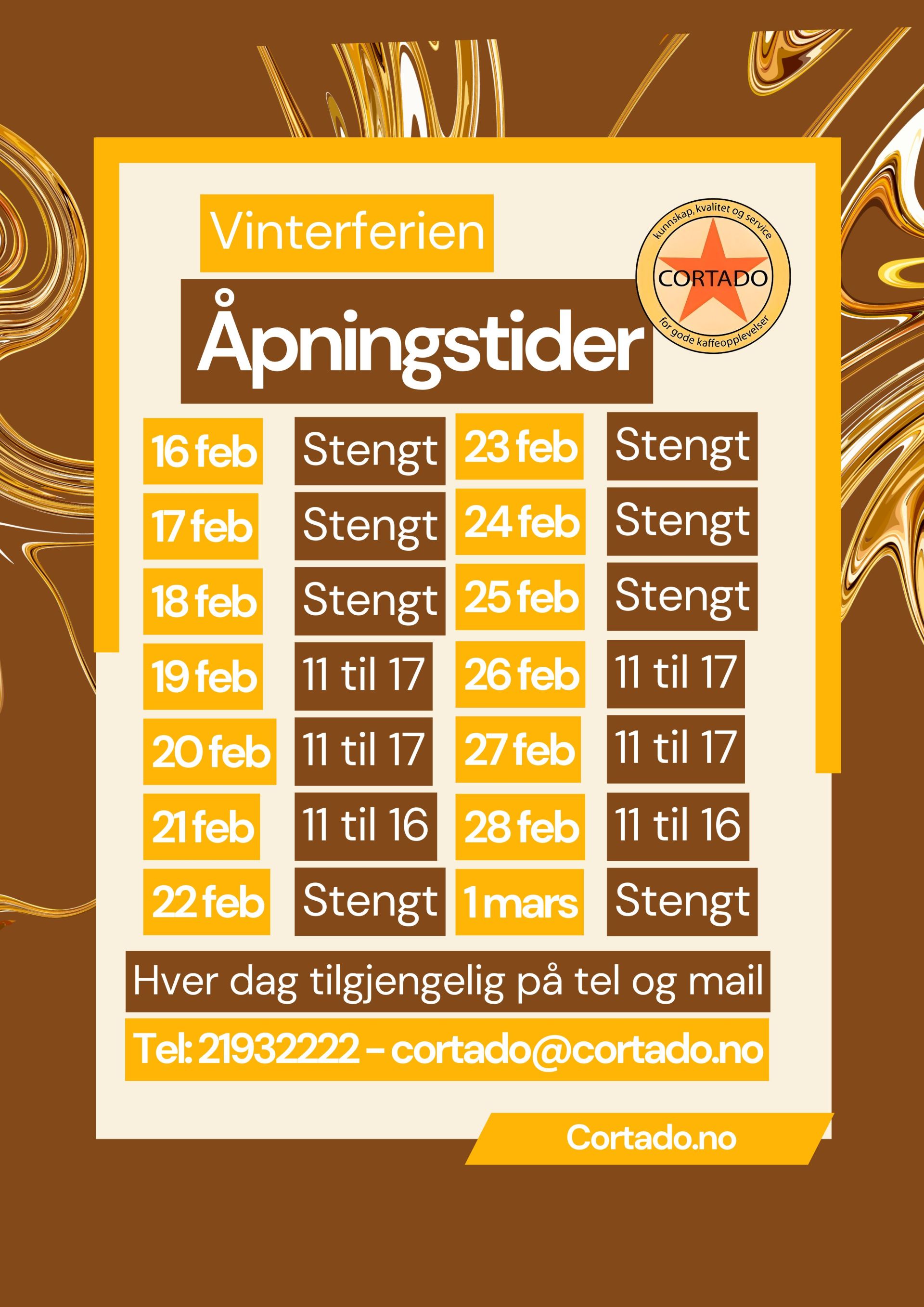2026 Opening Hours Vinterferie (A4)