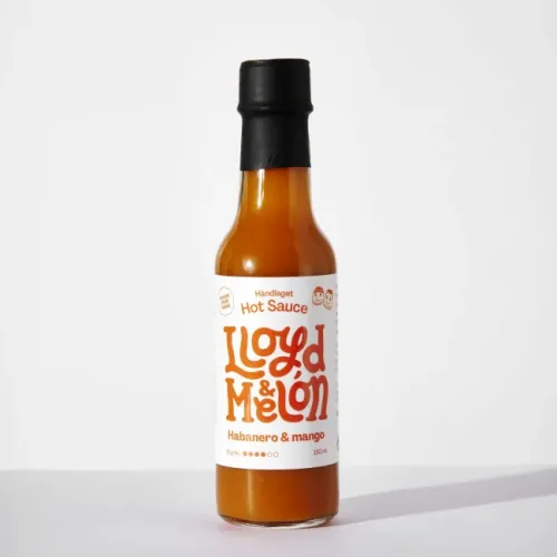 Habanero & mango Hotsauce 150ml, Lloyd & Melón