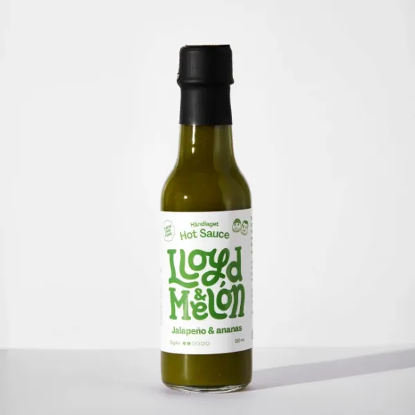 Jalapeño & ananas Hotsauce 150ml, Lloyd & Melón