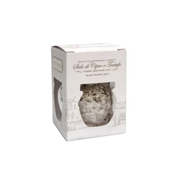 Kypros salt m sort trøffel 50g, San Pietro a Pettine