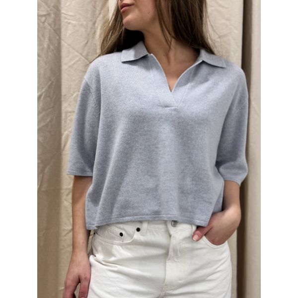 Neela T-Shirt Misty Blue