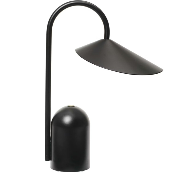 Arum Bærbar Lampe sort - Image 1