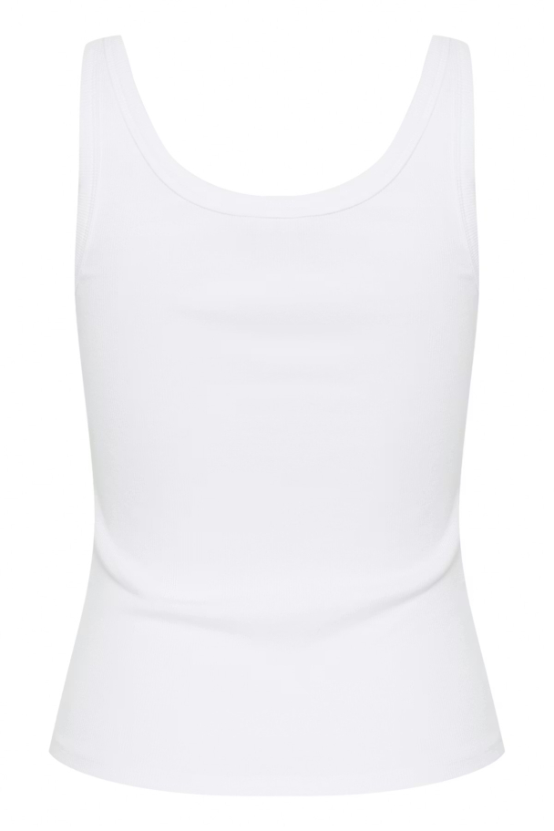 Drew Logo Top 2.0 - Bright White  - Image 2