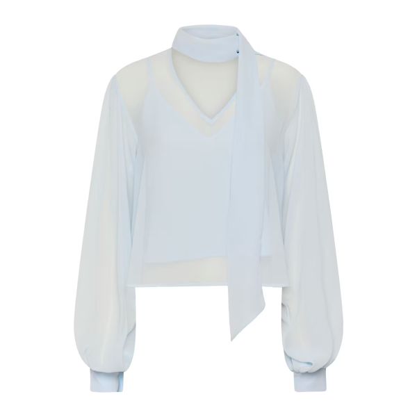 Zurina Blouse - Blue Finch 