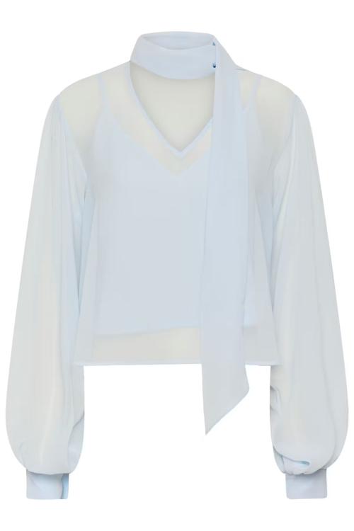 Zurina Blouse - Blue Finch 