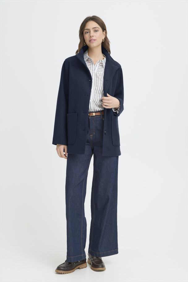 FRwilla Jakke Marine - Image 2