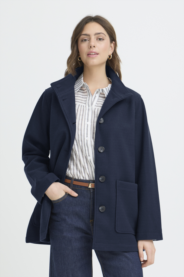 FRwilla Jakke Marine - Image 1