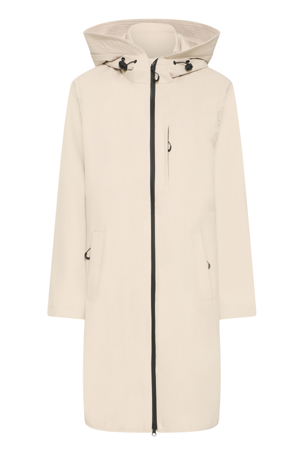 FRshelly Regnjakke Sand - Image 1