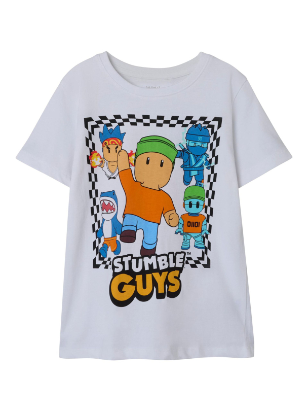 NKMFaunus t-shirt, hvit - Image 3