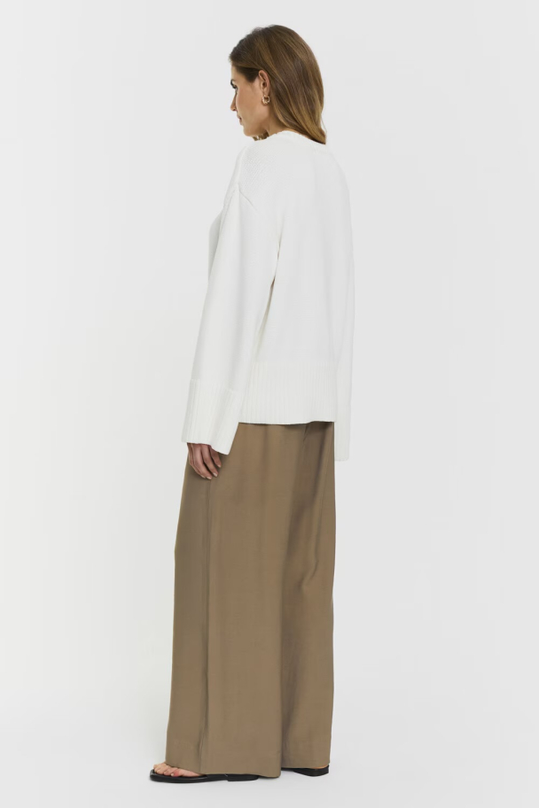Adoni Knitted Sweater - White - Image 2