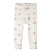 Layo Slim Leggings, Coconut Milk / Flower Pink - Lil' Atelier