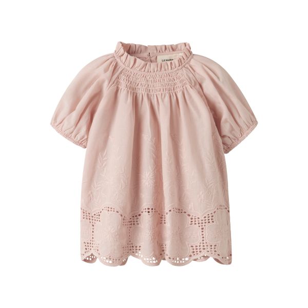 Dayna Loose Shirt, Peach Whip - Lil' Atelier