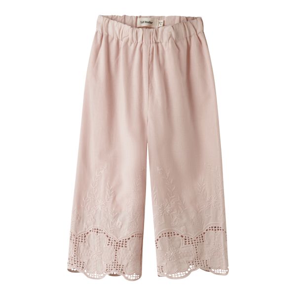 Dayna Wide Ancle Pant, Peach Whip - Lil' Atelier