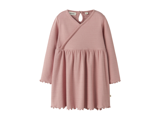 Dimia Dress, Misty Rose - Lil' Atelier