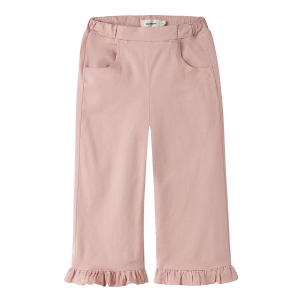 Doreen Wide Twi Pant, Misty Rose - Lil' Atelier