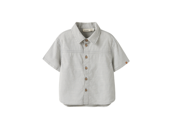 Darko Loose Shirt, Coconut Milk - Lil' Atelier