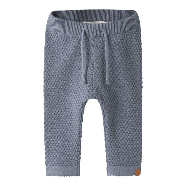 Fico Loose Knit Pant, Tradewinds Melange - Lil' Atelier