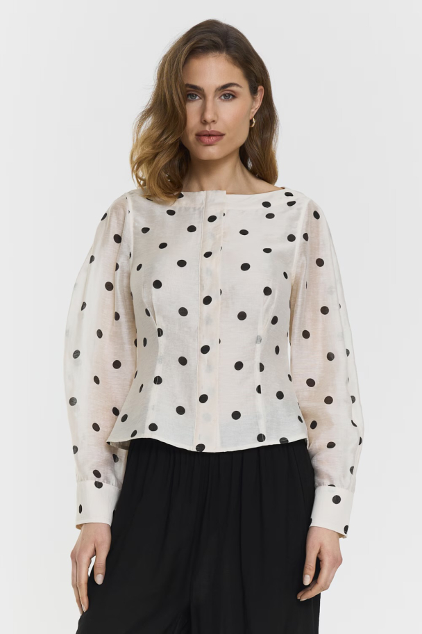 Maika Blouse - Polka Dot  - Image 1